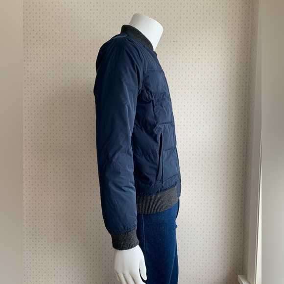 Aether Ion Down Quilted Bomber Jacket sz S PWM2 - Picture 2 of 9